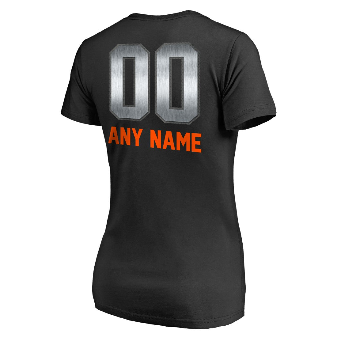 Denver Broncos Women's Personalized Midnight Mascot T-Shirt - Black online