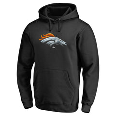 Denver Broncos Personalized Midnight Mascot Pullover Hoodie - Black outlet