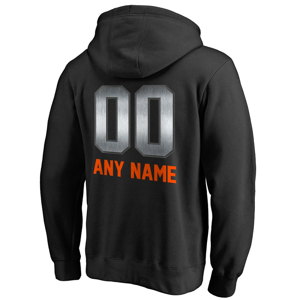 Denver Broncos Personalized Midnight Mascot Pullover Hoodie - Black outlet