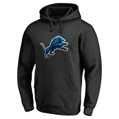 Detroit Lions Personalized Midnight Mascot Pullover Hoodie - Black online