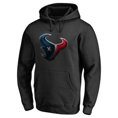 Houston Texans Personalized Midnight Mascot Pullover Hoodie - Black on sale