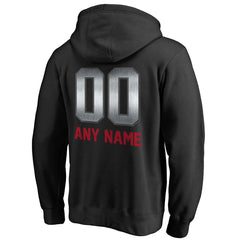 Houston Texans Personalized Midnight Mascot Pullover Hoodie - Black on sale