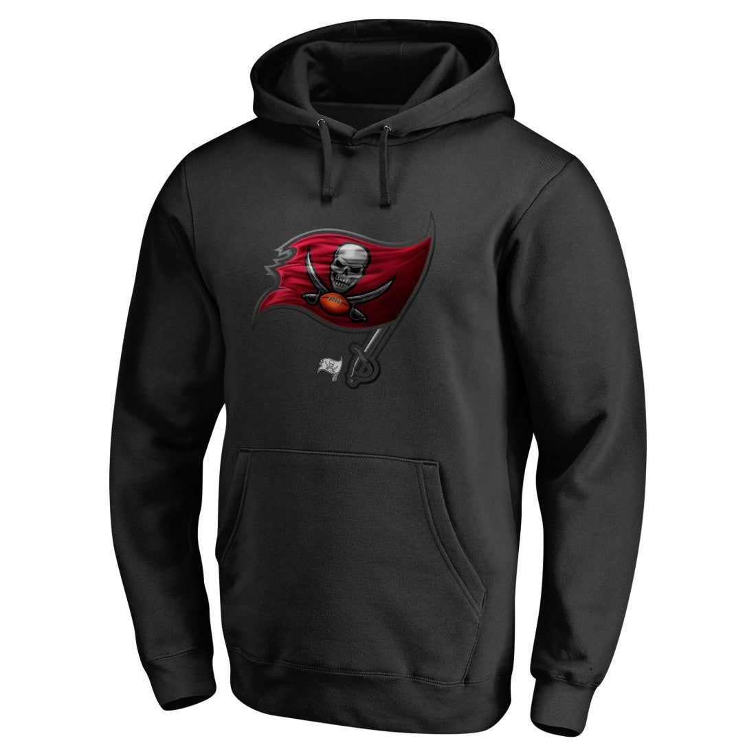 Tampa Bay Buccaneers Personalized Midnight Mascot Pullover Hoodie - Black on sale