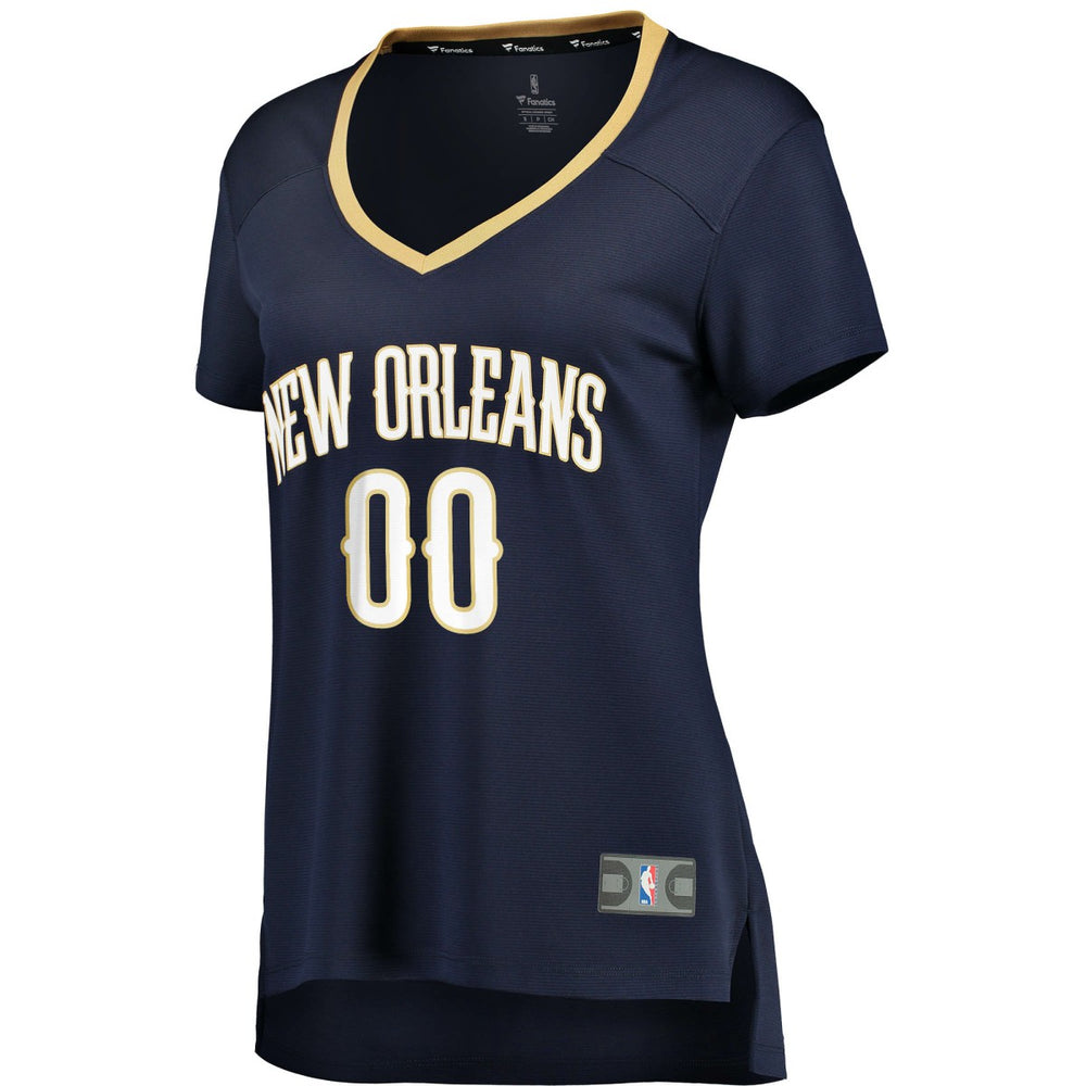 New Orleans Pelicans Women's Fast Break Custom Jersey Navy - Icon Edition outlet