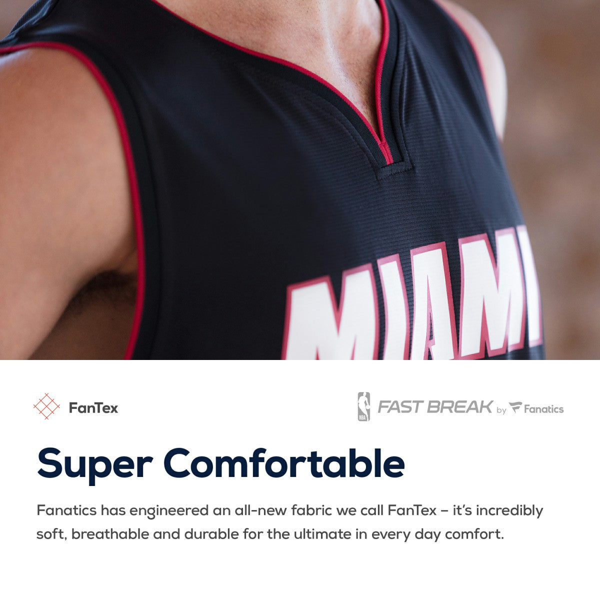 Miami Heat Youth Fast Break Custom Replica Jersey Black - Icon Edition cheap