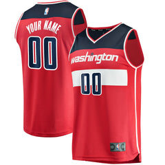 Washington Wizards Youth Fast Break Custom Replica Jersey Red - Icon Edition online