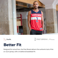 Washington Wizards Youth Fast Break Custom Replica Jersey Red - Icon Edition online