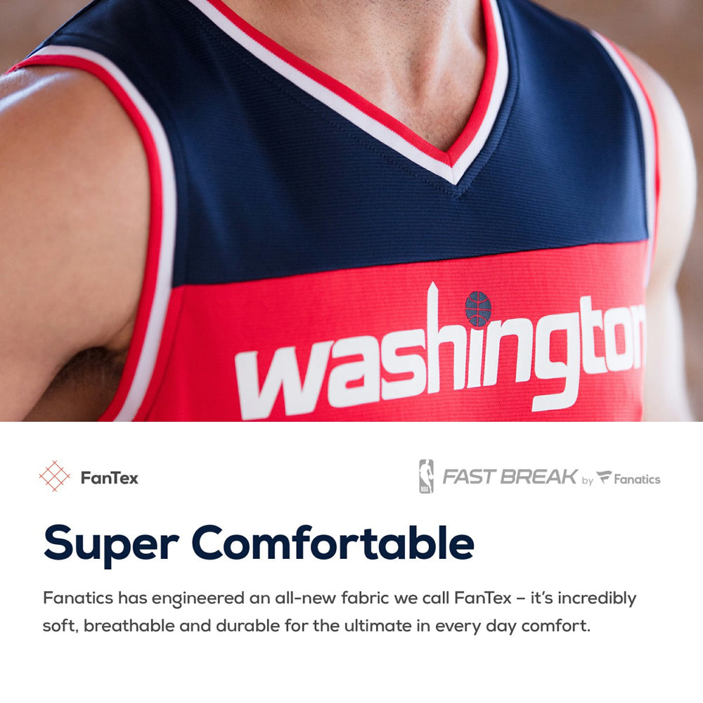 Washington Wizards Youth Fast Break Custom Replica Jersey Red - Icon Edition online