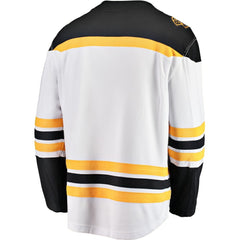Boston Bruins Fanatics Youth Away Breakaway Jersey - White Jerseys