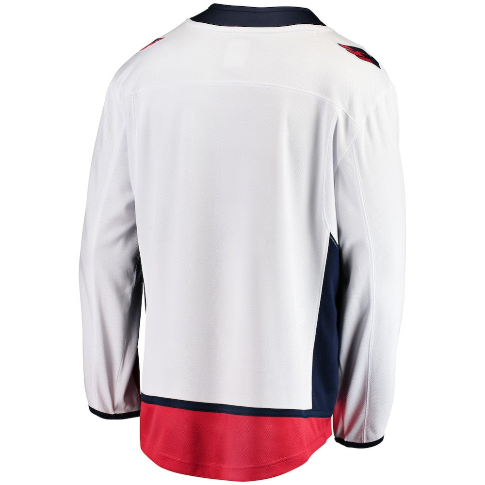 Washington Capitals Fanatics Youth Away Breakaway Jersey - White Jerseys