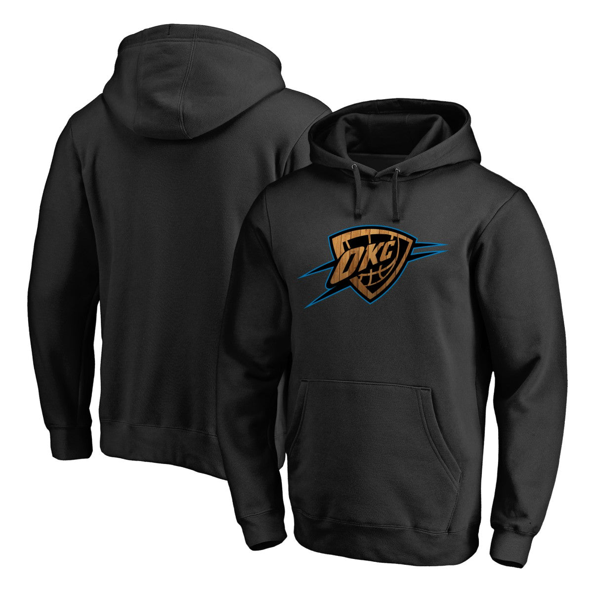 Oklahoma City Thunder Hardwood Pullover Hoodie - Black online