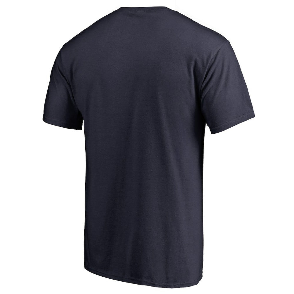 Edmonton Oilers Static Logo T-Shirt - Navy T-shirts
