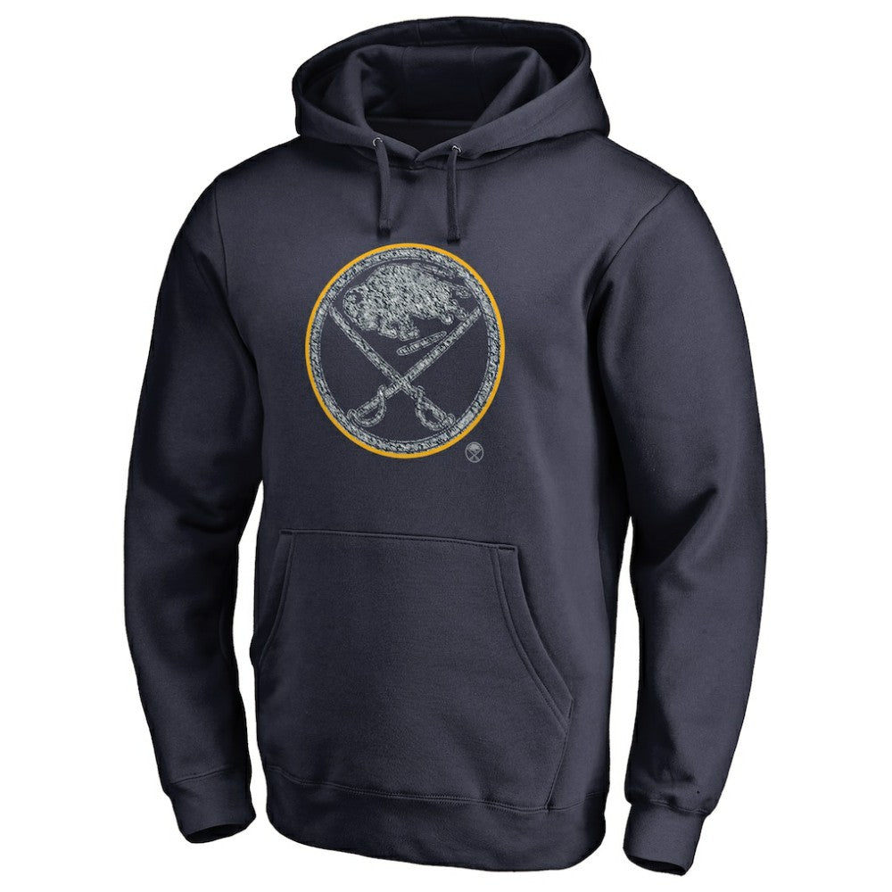 Buffalo Sabres Static Logo Pullover Hoodie - Navy Hoodies