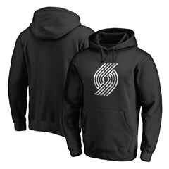 Portland Trail Blazers Marble Logo Pullover Hoodie - Black online