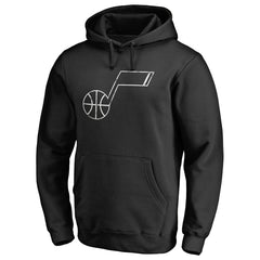 Utah Jazz Marble Logo Pullover Hoodie - Black online