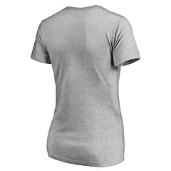 Brooklyn Nets Women's Primary Logo V-Neck T-Shirt - Ash shop