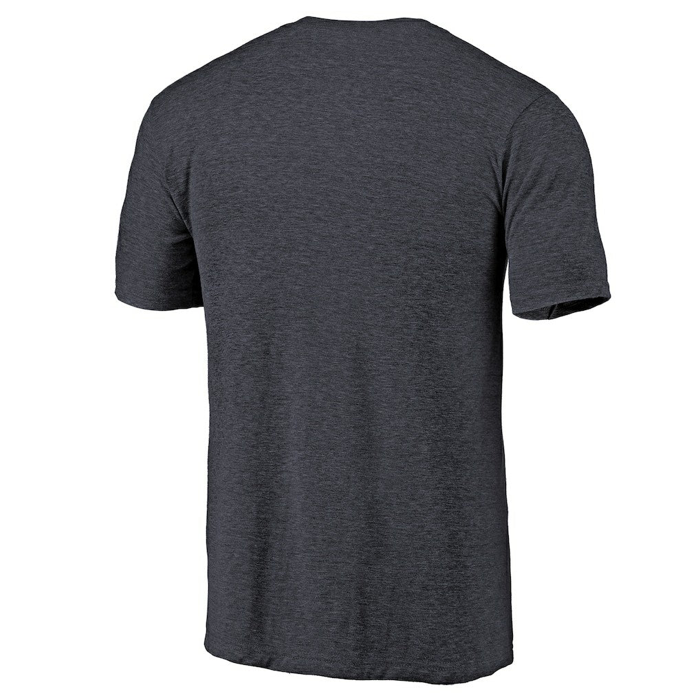 Chicago Bears Throwback Logo Tri-Blend T-Shirt - Navy for sale