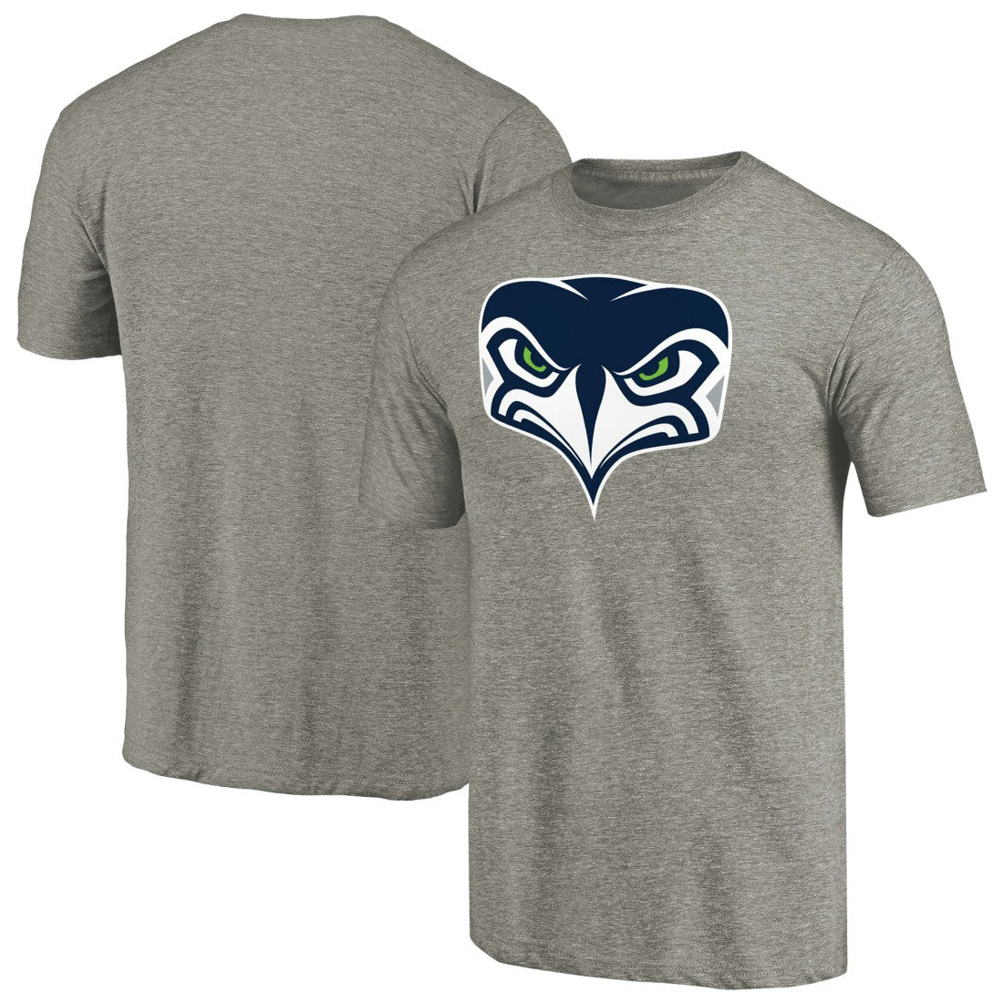 Seattle Seahawks Alternate Team Logo Gear Tri-Blend T-Shirt - Ash on sale