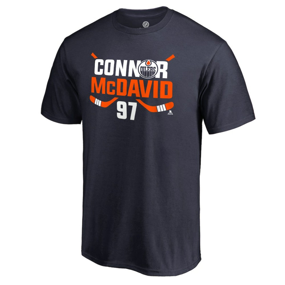 Connor McDavid Edmonton Oilers Hometown Collection CM97 T-Shirt - Navy T-shirts