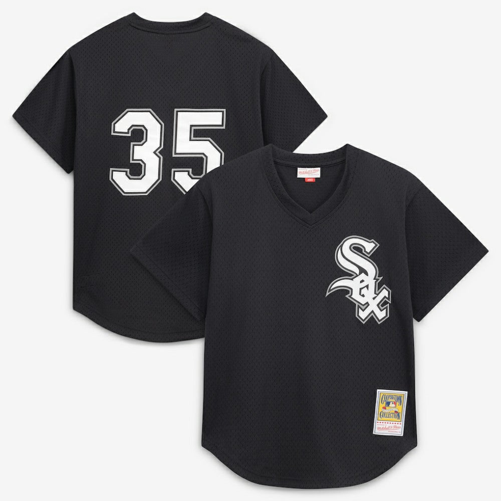 Frank Thomas Chicago White Sox Authentic Batting Practice Jersey Black