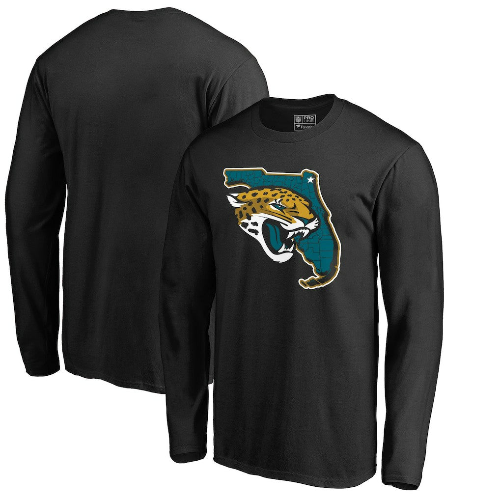 Jacksonville Jaguars Hometown Collection Long Sleeve T-Shirt - Black on sale