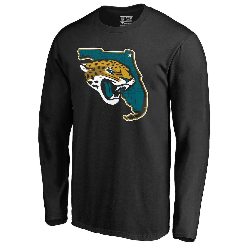 Jacksonville Jaguars Hometown Collection Long Sleeve T-Shirt - Black on sale