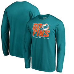 Miami Dolphins Hometown Collection Long Sleeve T-Shirt - Aqua outlet
