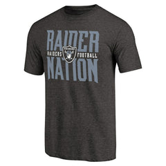Las Vegas Raiders Hometown Collection Tri-Blend T-Shirt - Heathered Black outlet