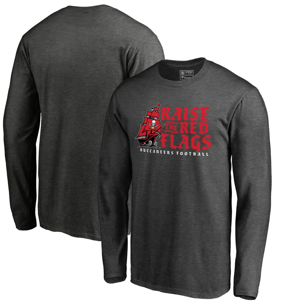 Tampa Bay Buccaneers Hometown Collection Long Sleeve T-Shirt - Heathered Gray cheap
