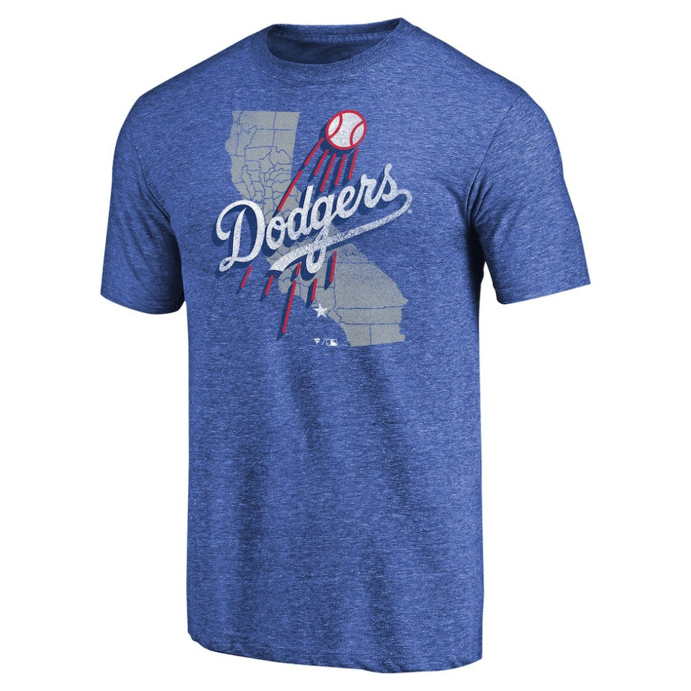 Los Angeles Dodgers Hometown Collection LA County T-Shirt Royal