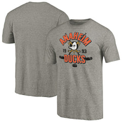 Anaheim Ducks Hometown Collection Tri-Blend T-Shirt - Gray T-shirts