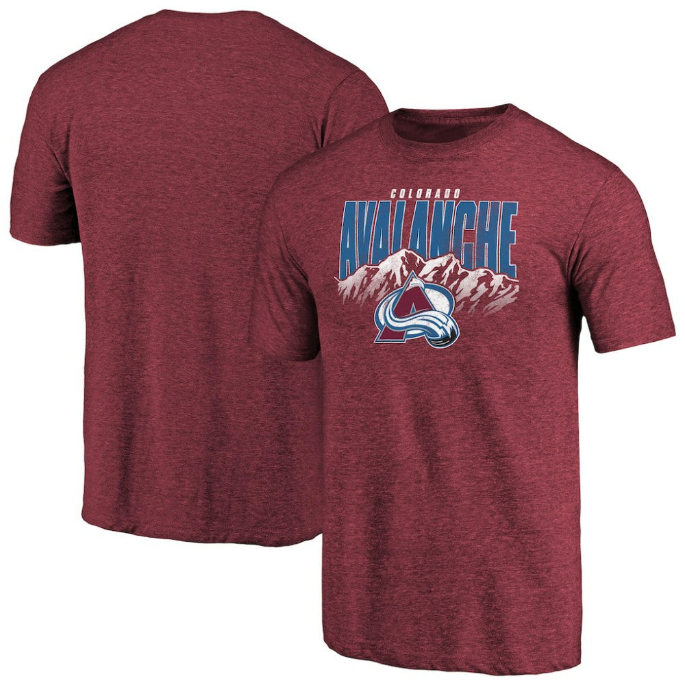 Colorado Avalanche Hometown Collection Tri-Blend T-Shirt - Burgundy T-shirts