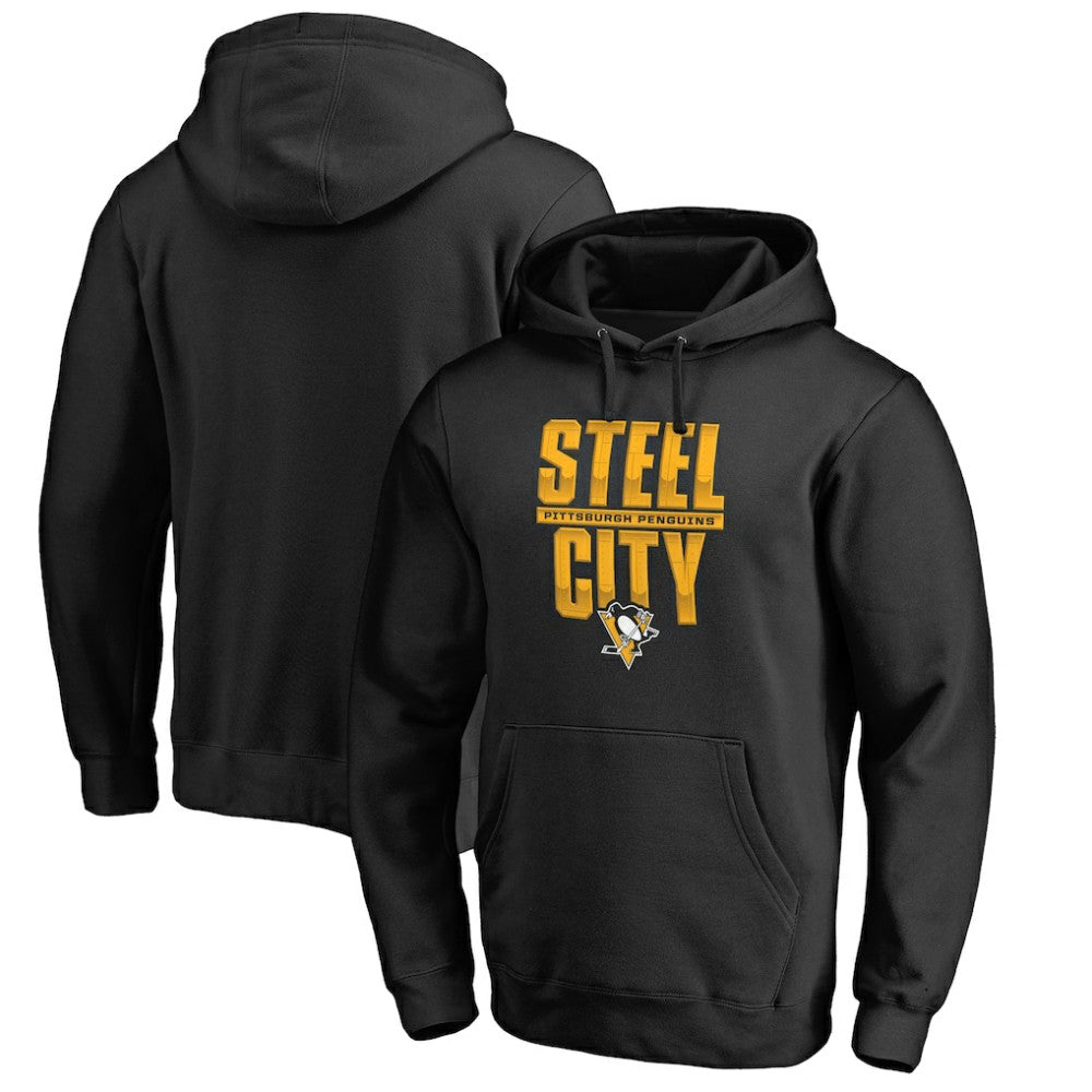 Pittsburgh Penguins Hometown Collection Hoodie - Black Hoodies