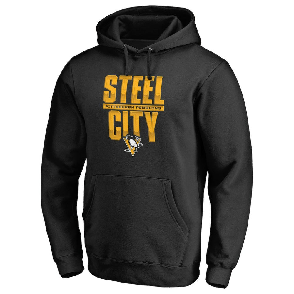 Pittsburgh Penguins Hometown Collection Hoodie - Black Hoodies
