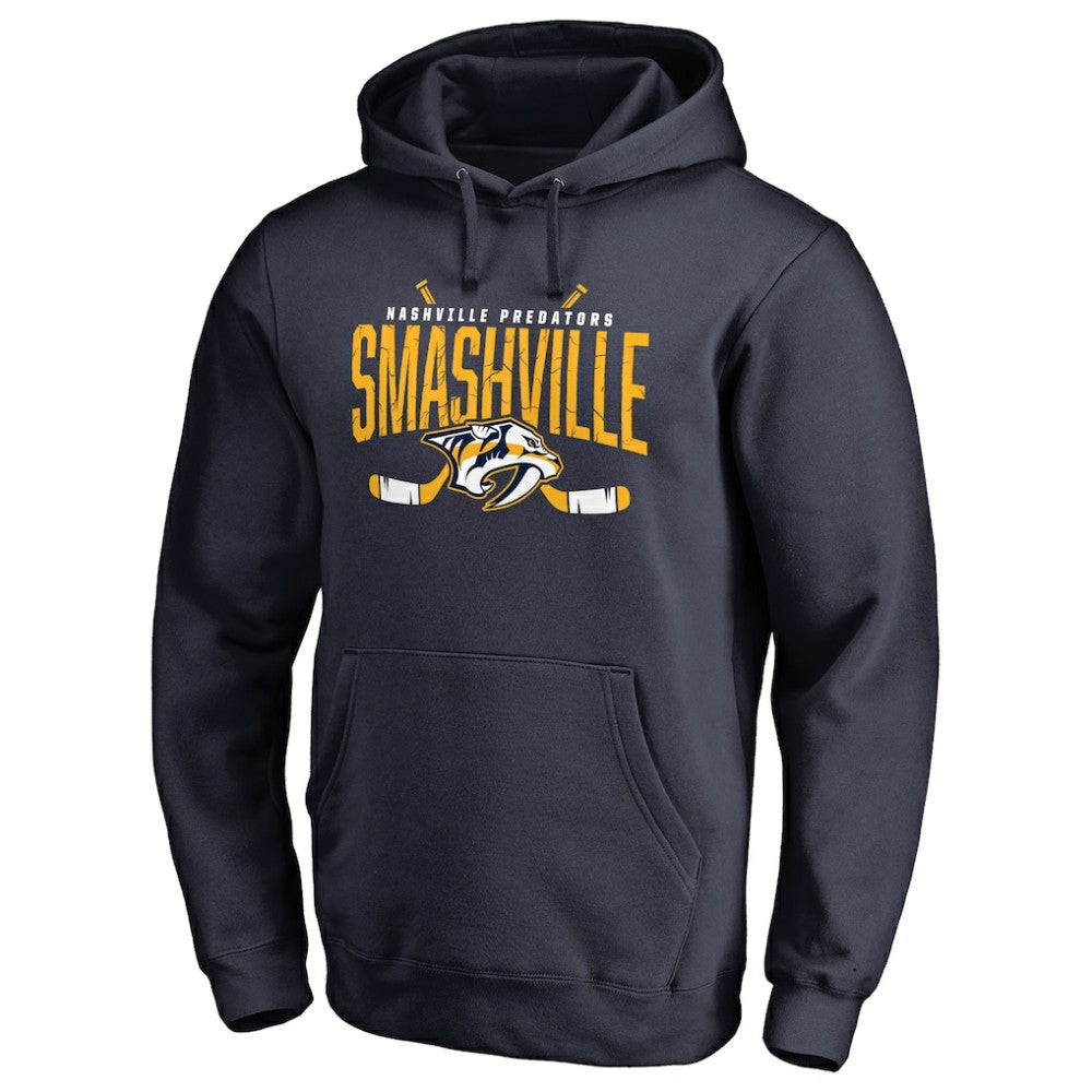 Nashville Predators Hometown Collection Pullover Hoodie - Navy Hoodies