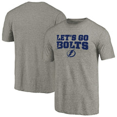 Tampa Bay Lightning Hometown Collection Tri-Blend T-Shirt - Gray T-shirts