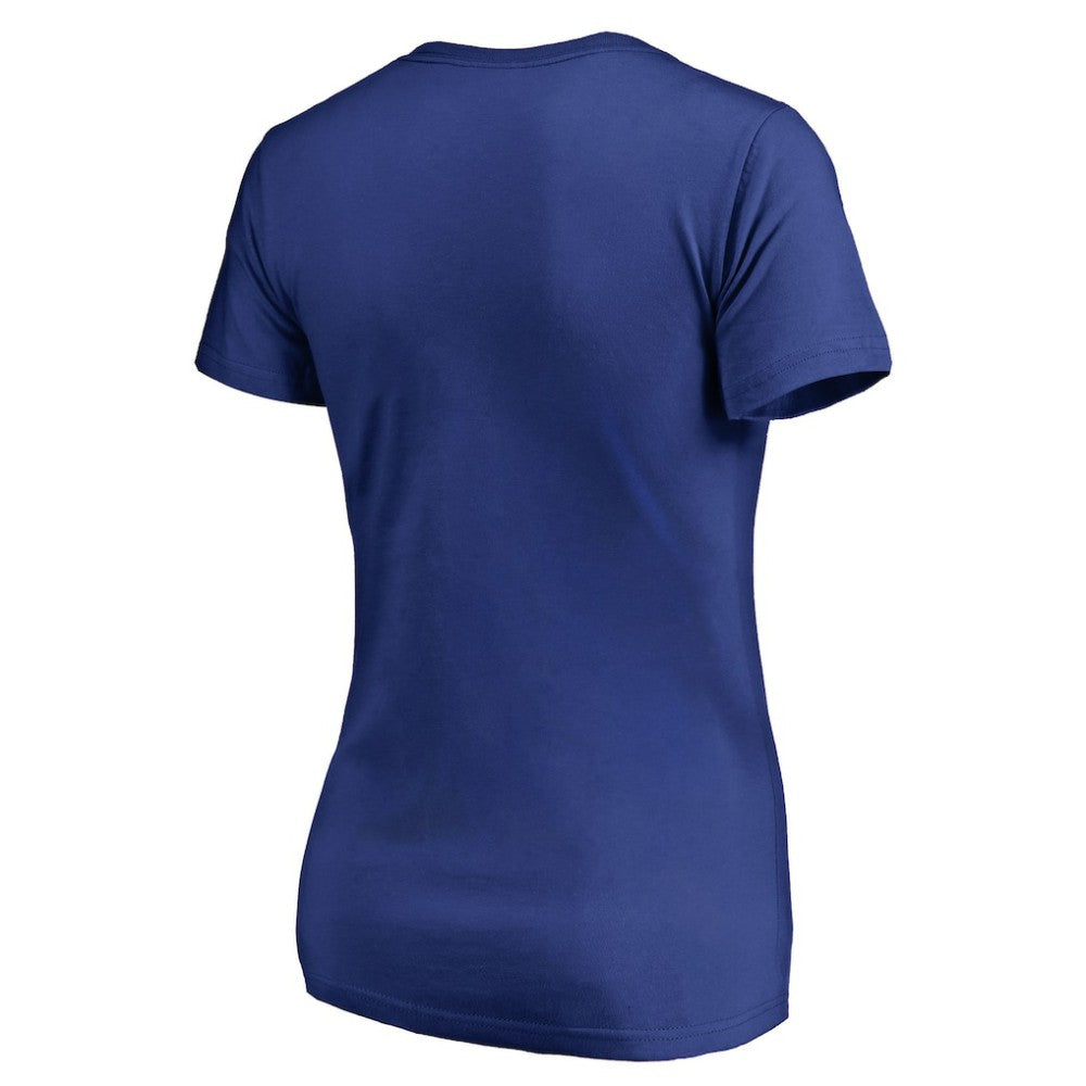 Tampa Bay Lightning Women's State Fan Favorite Team Slogan V-Neck T-Shirt - Blue T-shirts