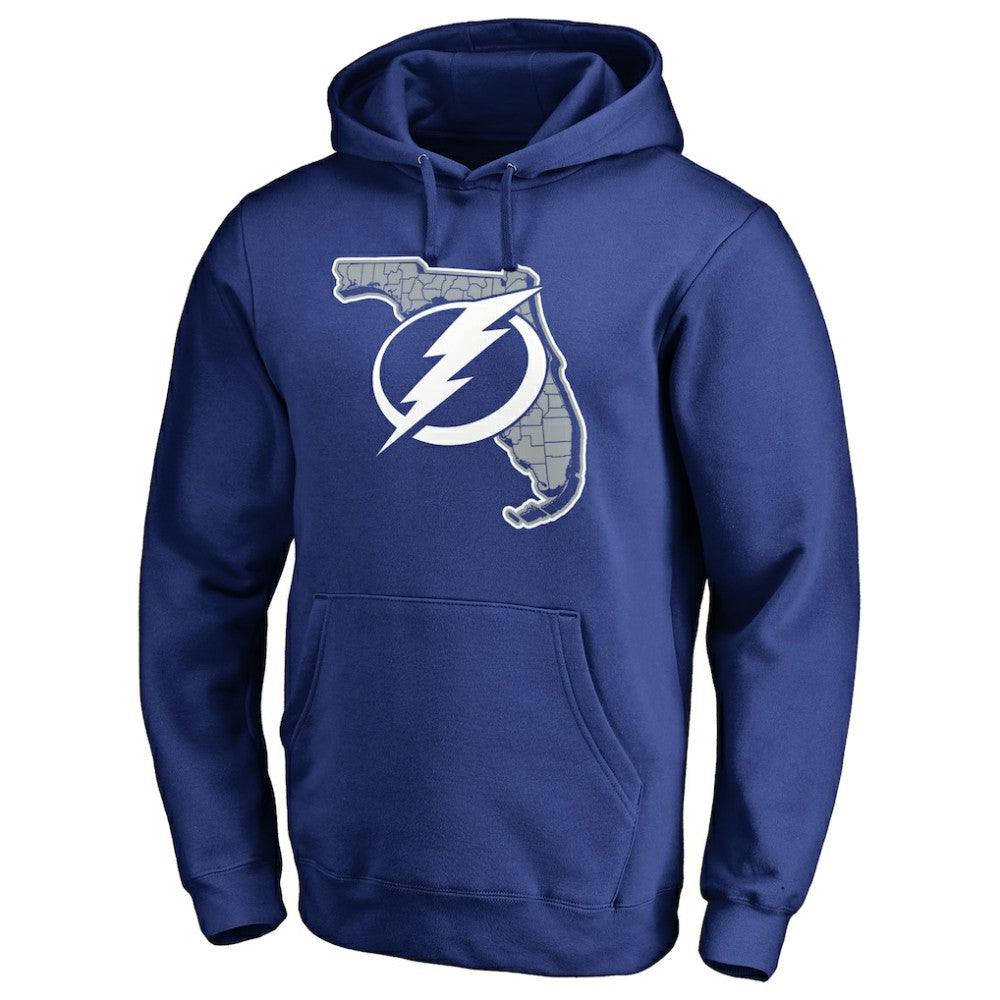 Tampa Bay Lightning State Hometown Collection Pullover Hoodie - Blue Hoodies