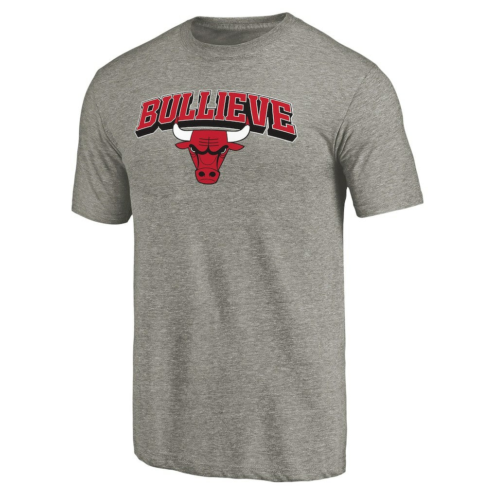 Chicago Bulls Bullieve Hometown Collection Tri-Blend T-Shirt sale - Gray sale