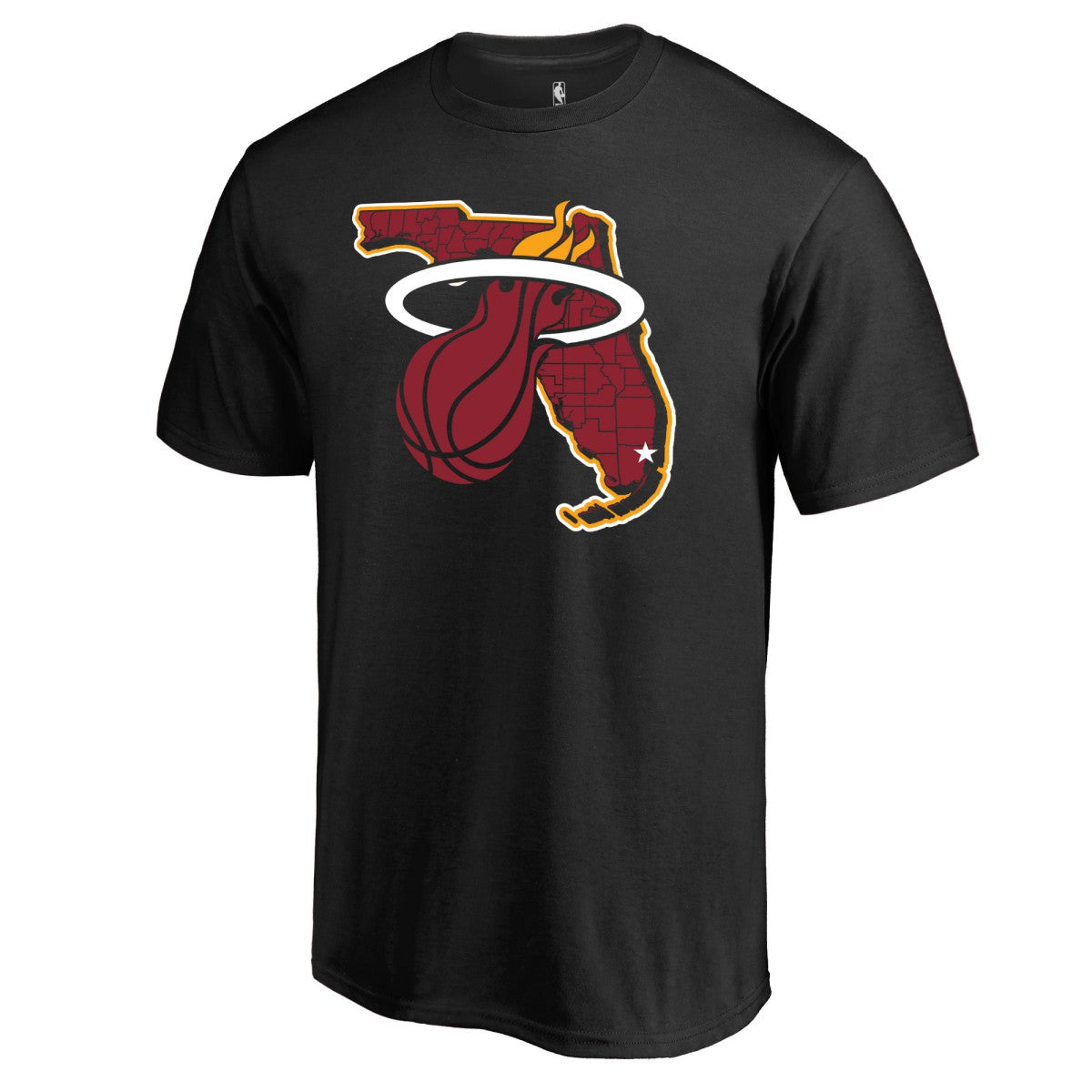 Miami Heat Sunshine State Hometown Collection T-Shirt - Black for sale
