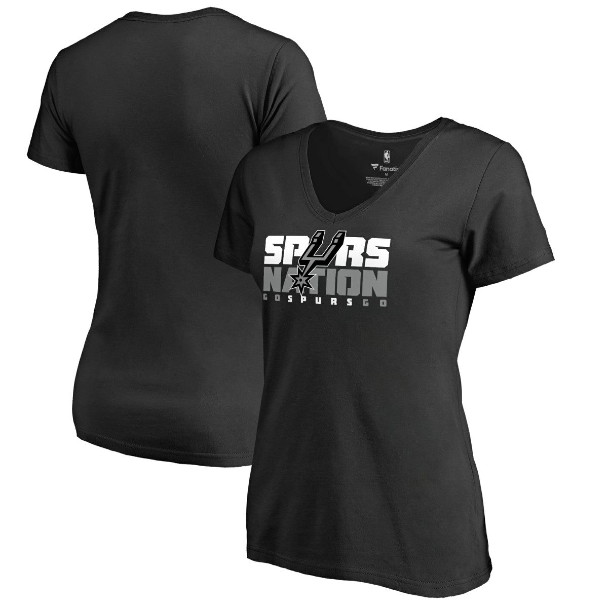 San Antonio Spurs Women's Spurs Nation Hometown Collection T-Shirt - Black shop