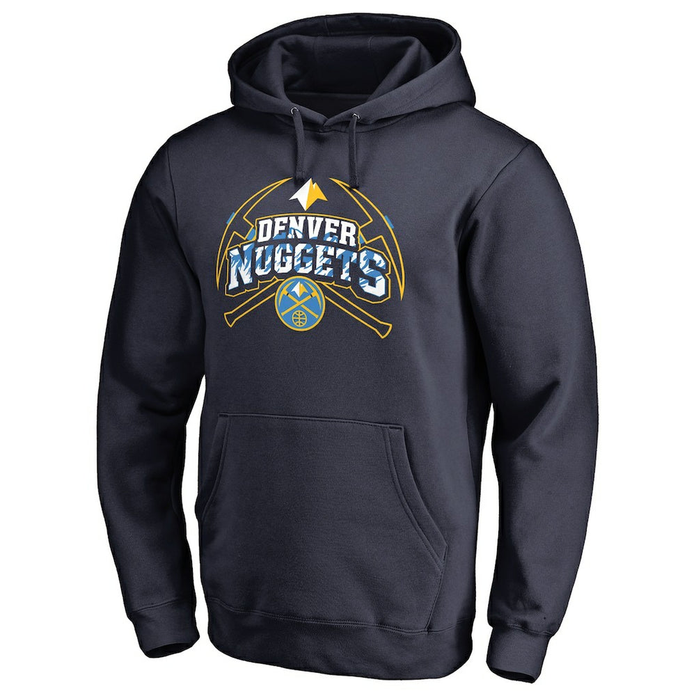 Denver Nuggets Pickaxe Hometown Collection Pullover Hoodie sale - Navy online
