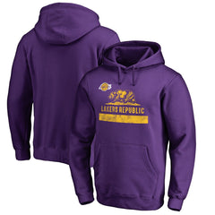 Los Angeles Lakers Lakers Republic Hometown Collection Pullover Hoodie - Purple on sale