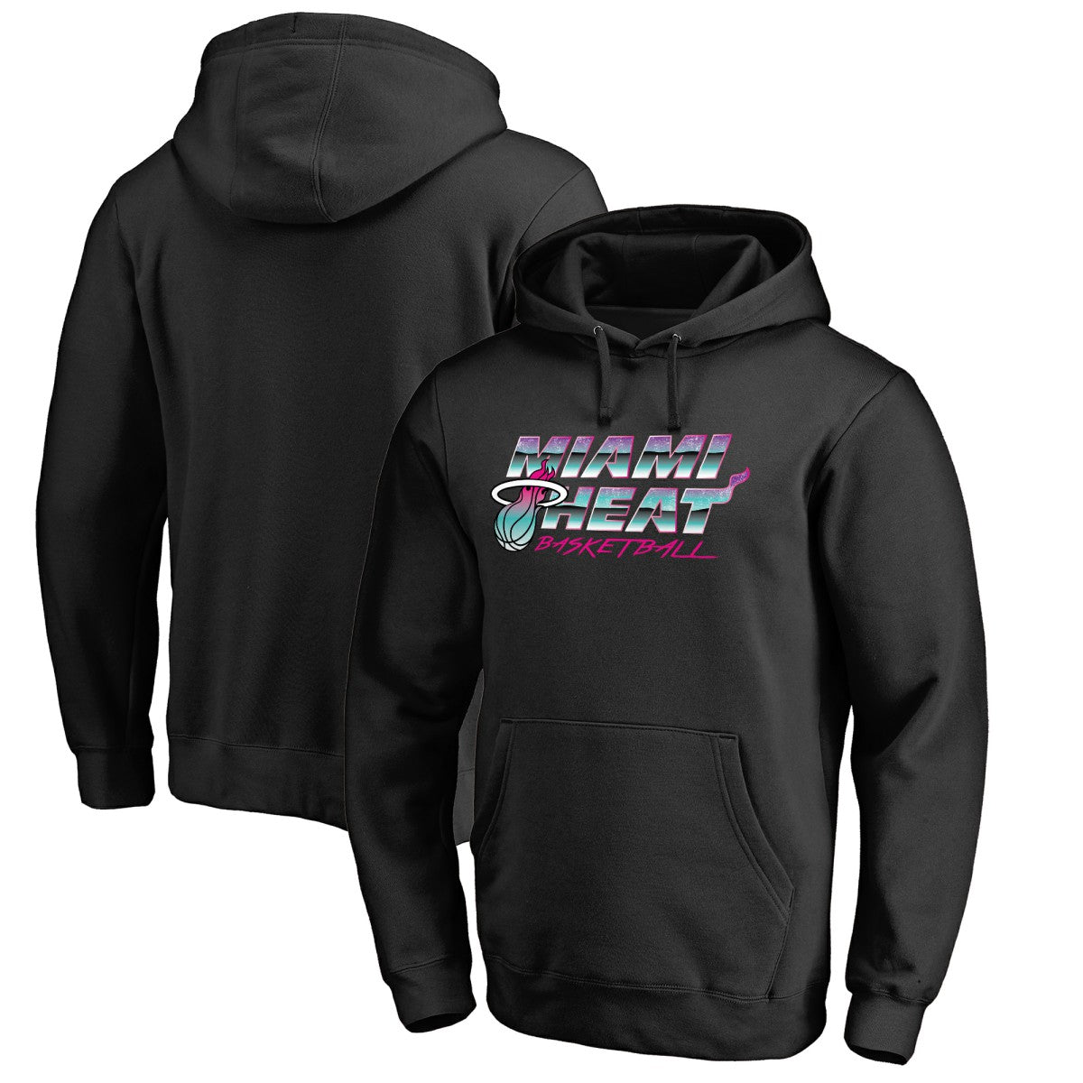 Miami Heat Miami Nights Hometown Collection Pullover Hoodie - Black discount