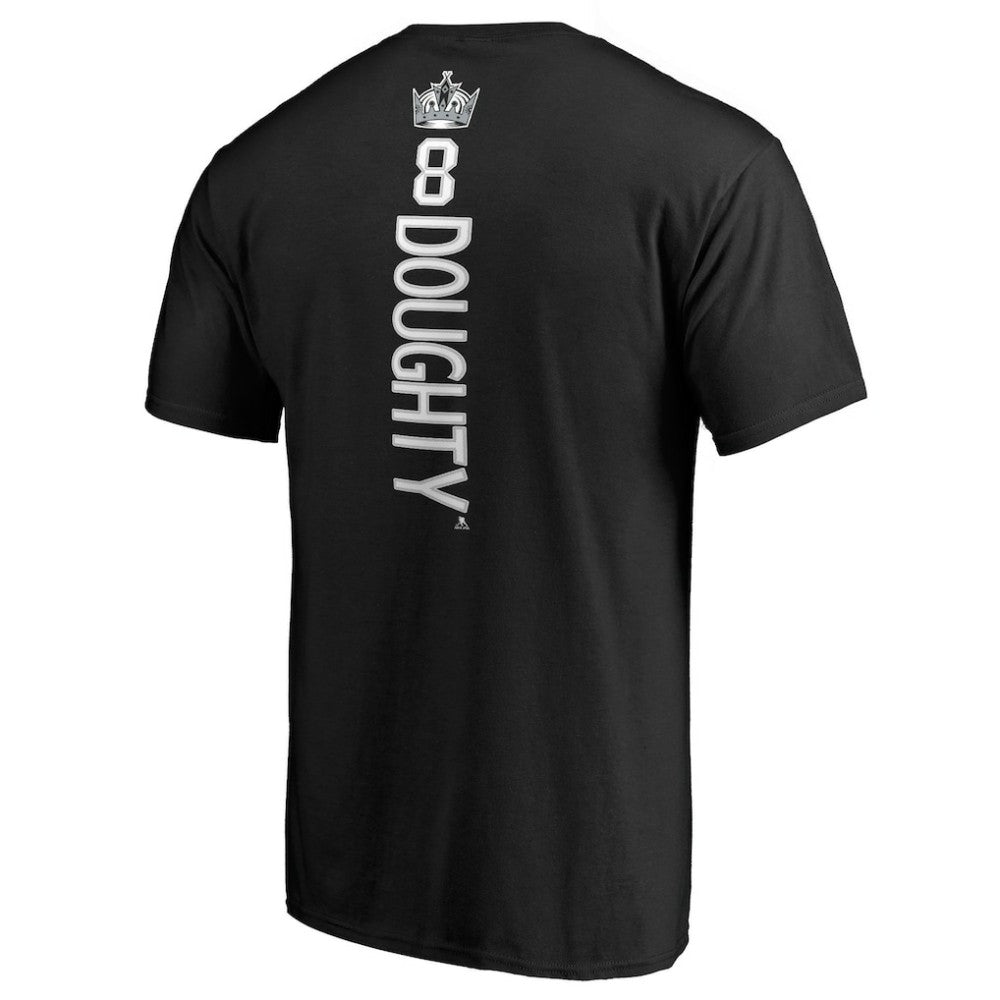 Drew Doughty Los Angeles Kings Backer Name & Number T-Shirt - Black T-shirts