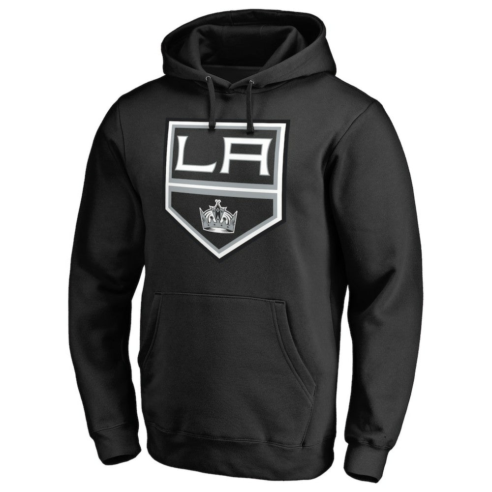 Anze Kopitar Los Angeles Kings Backer Name & Number Pullover Hoodie - Black Hoodies