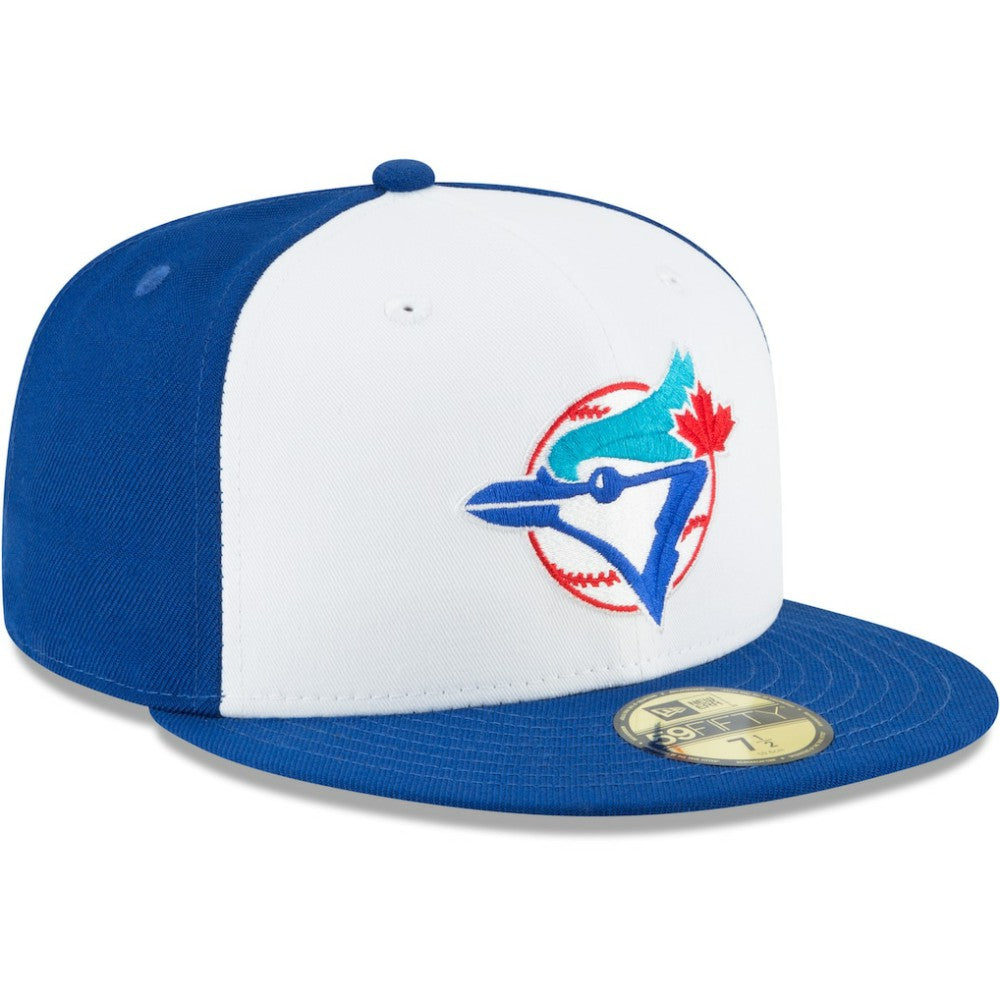 Toronto Blue Jays Cooperstown Collection Wool 59FIFTY Fitted Hat White