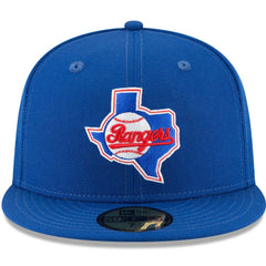 Texas Rangers Cooperstown Collection Wool 59FIFTY Fitted Hat Blue