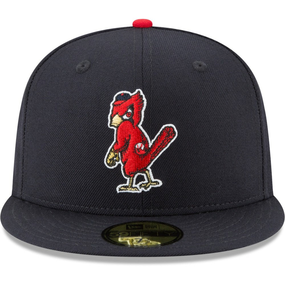 St. Louis Cardinals Cooperstown Collection Wool 59FIFTY Fitted Hat Navy