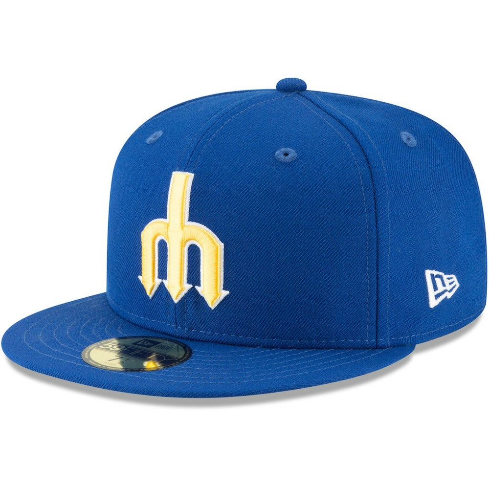Seattle Mariners Cooperstown Collection Wool 59FIFTY Fitted Hat Blue